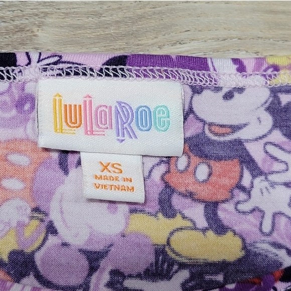 Disney Mickey Mouse Shirt Size XS purple - Picture 2 of 8